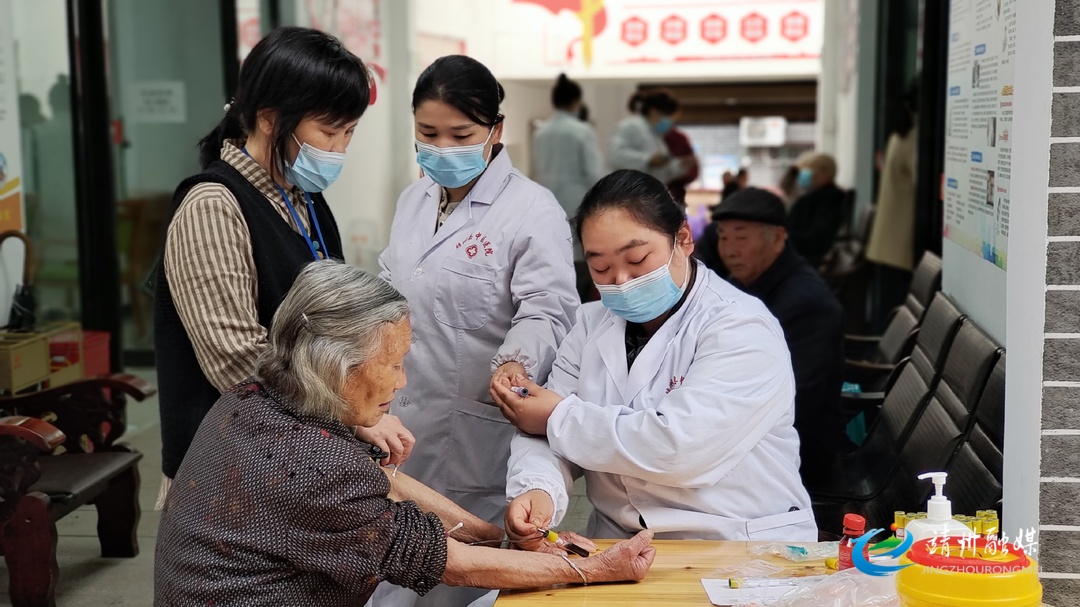 【健康教育】情暖银龄 靖州中医医院暖心开展老年人免费健康体检