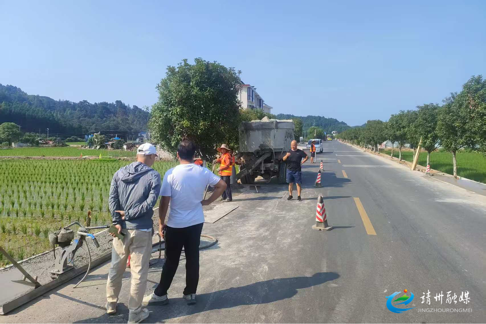 【项目建设年】靖州：加速推进美丽示范路建设