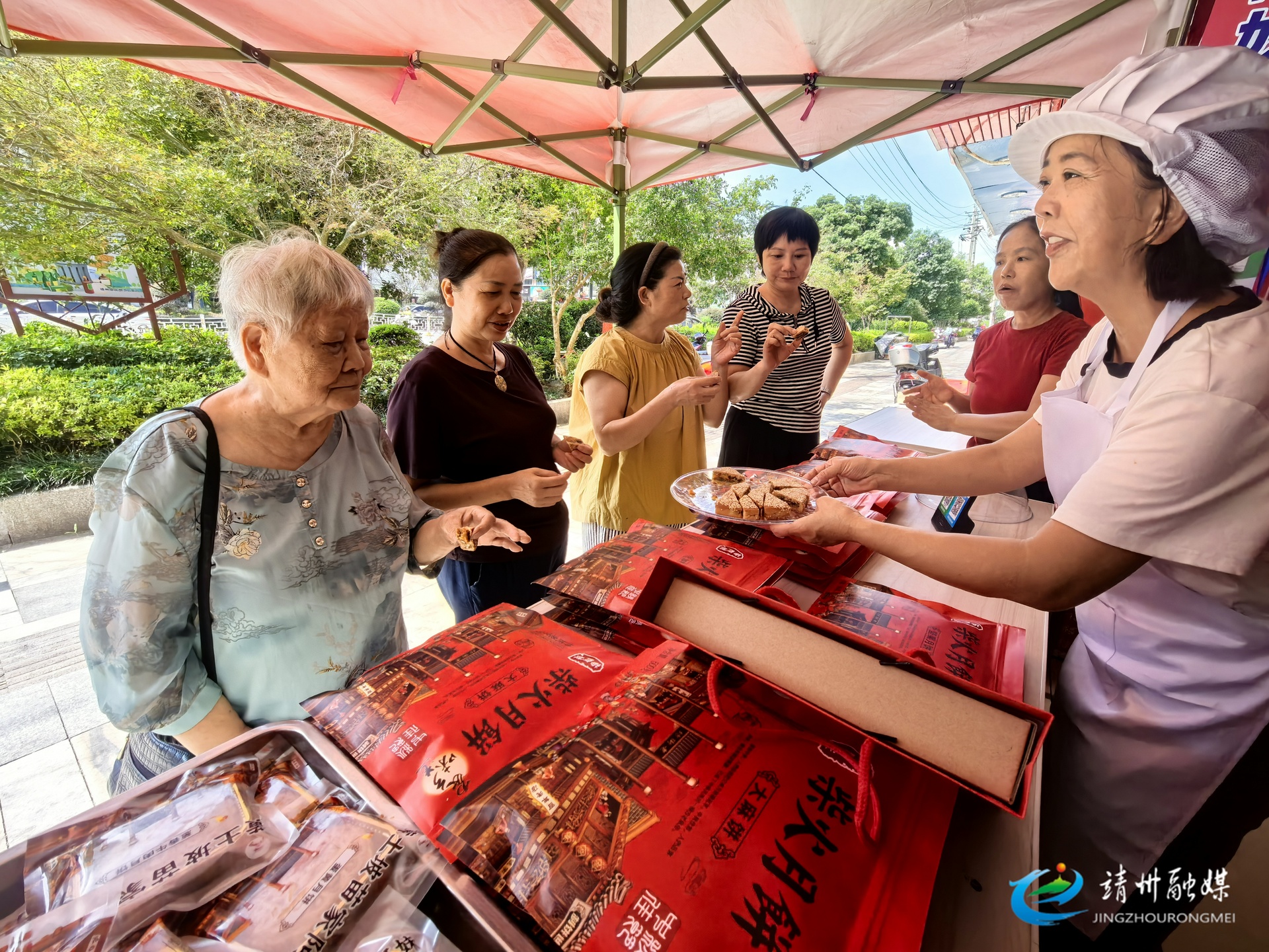 靖州：手工月饼飘香 中秋韵味渐浓