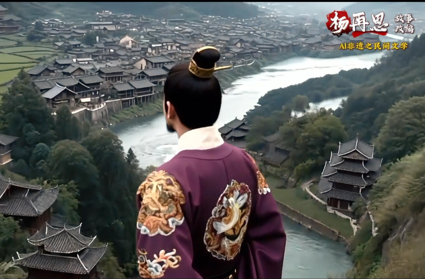 【AI里的靖州非遗】杨再思靖边安民记