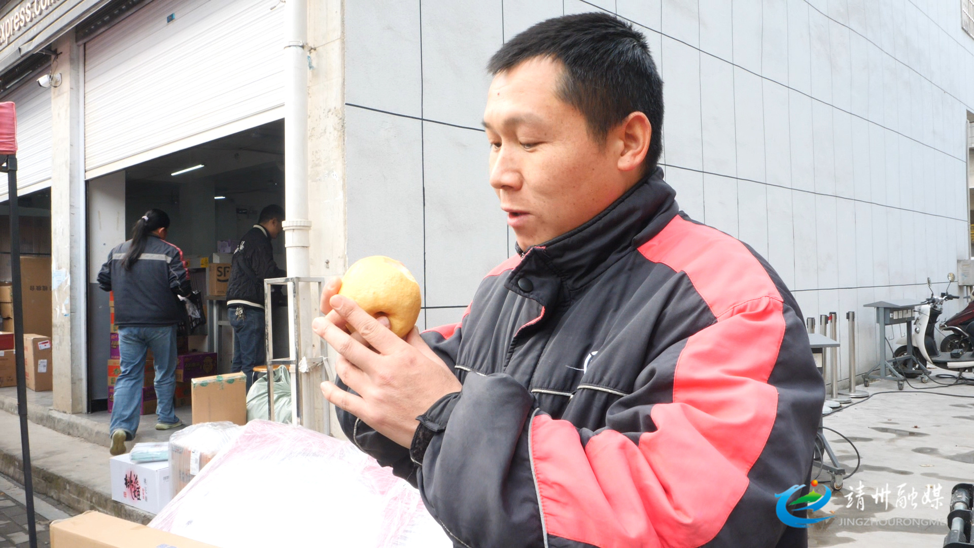 【新时代文明实践】靖州开展“12·5”国际志愿者日致敬新就业群体活动