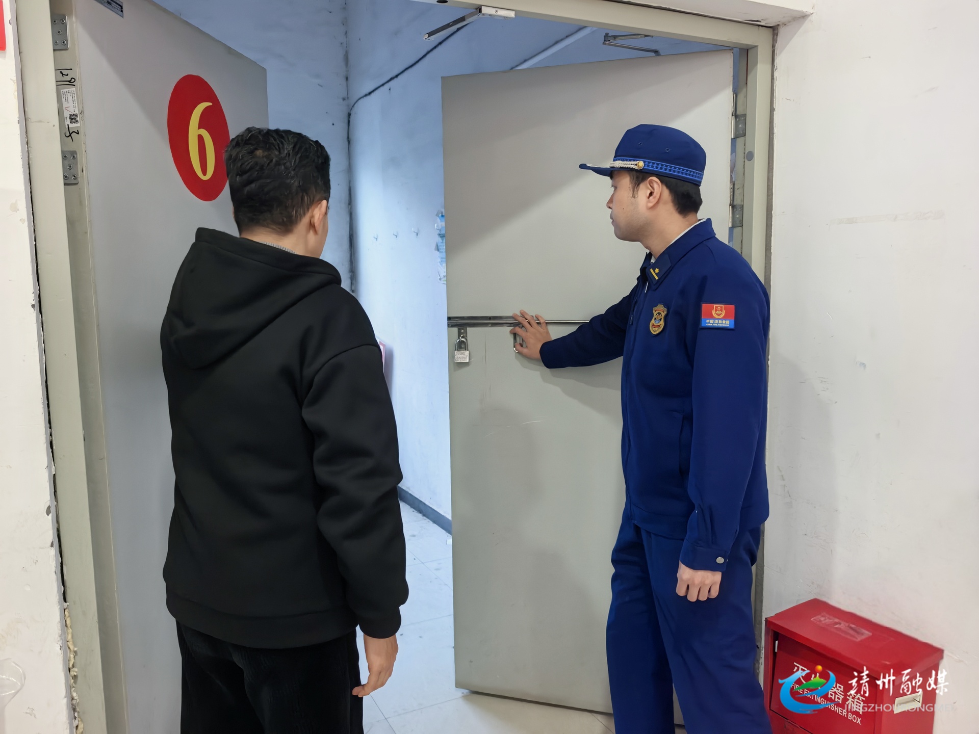 【安全守底行动】靖州消防全域护航春运 多场景排查筑牢平安防线