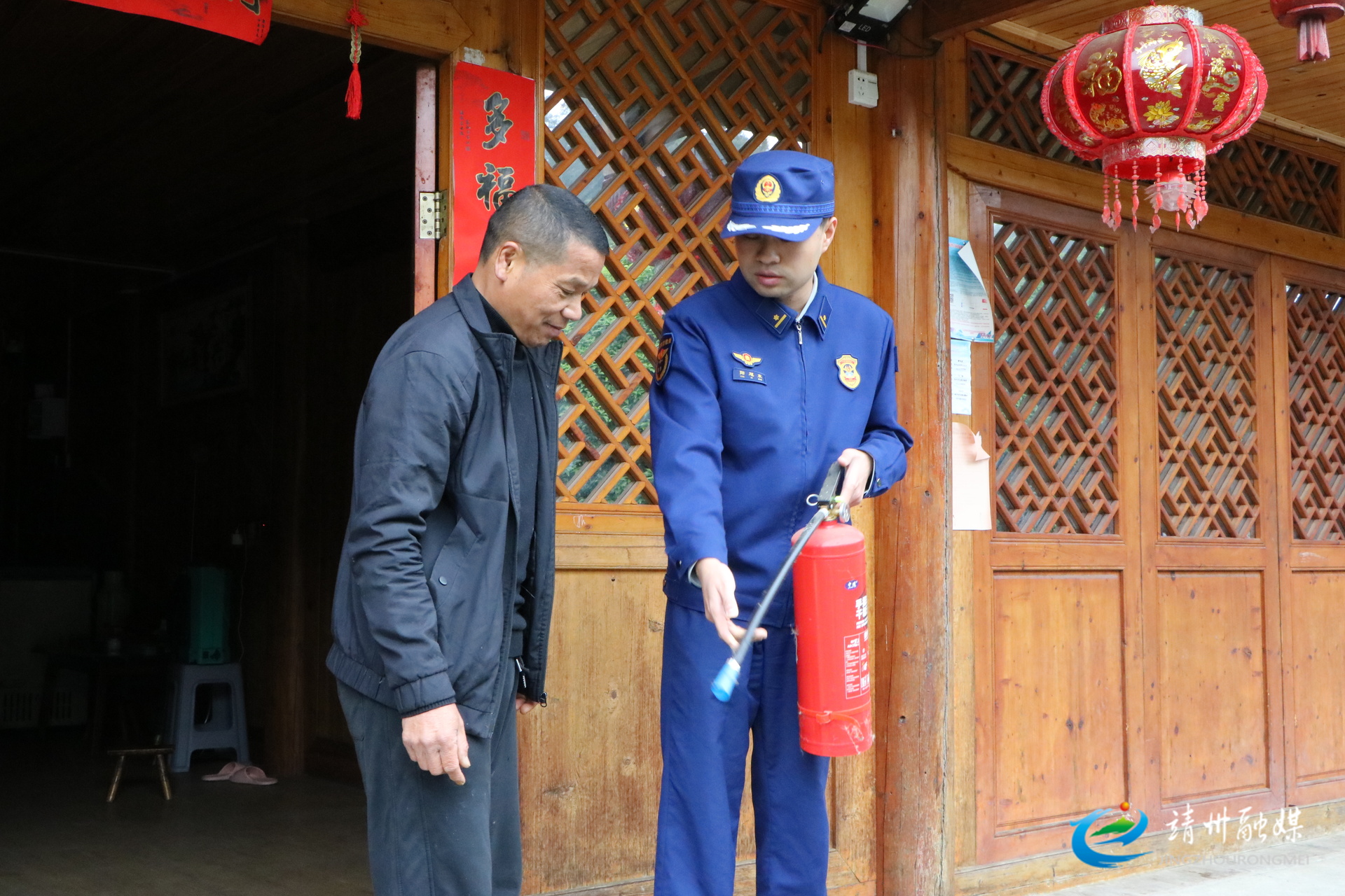 【开局八好】靖州消防走进地笋苗寨 排查整治消防隐患