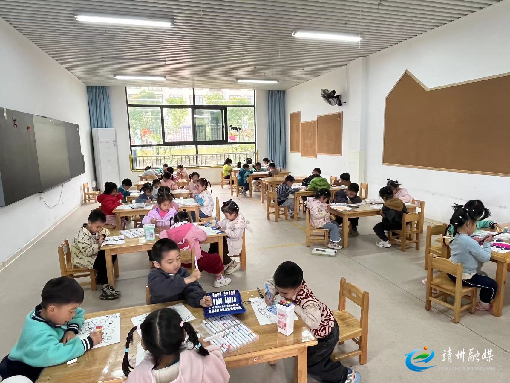 县二幼：开展小班年级组绘画选拔比赛