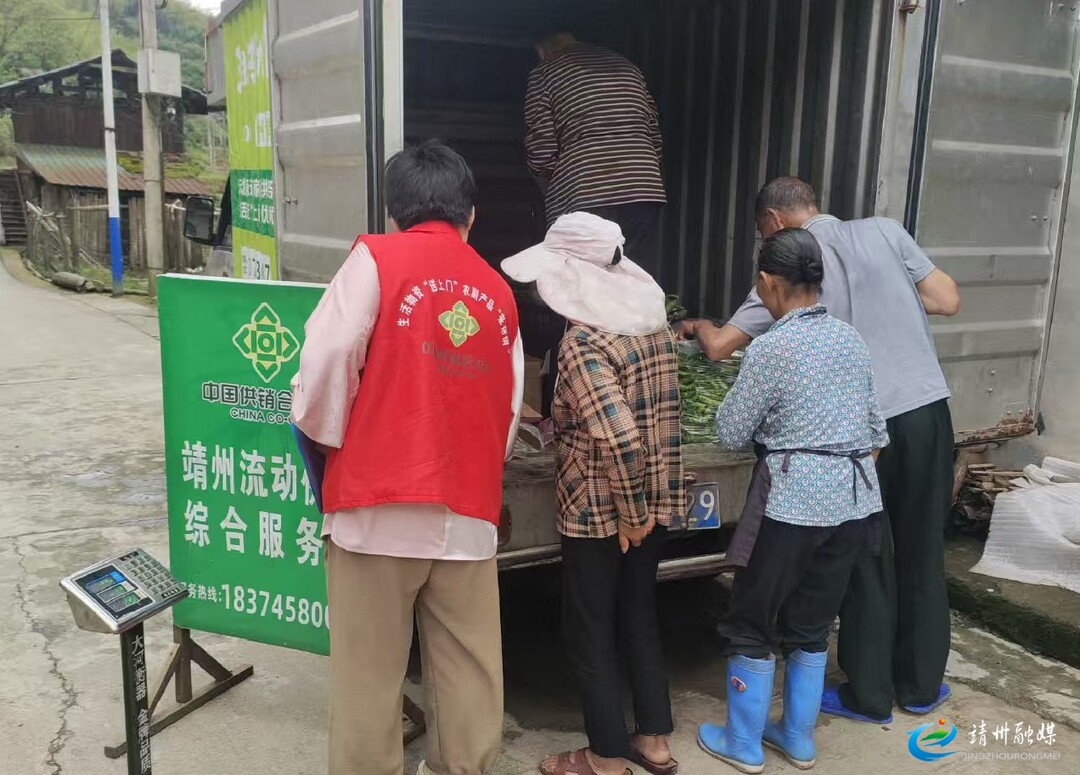 靖州：流动供销专柜上线 畅通助农惠农最后一公里