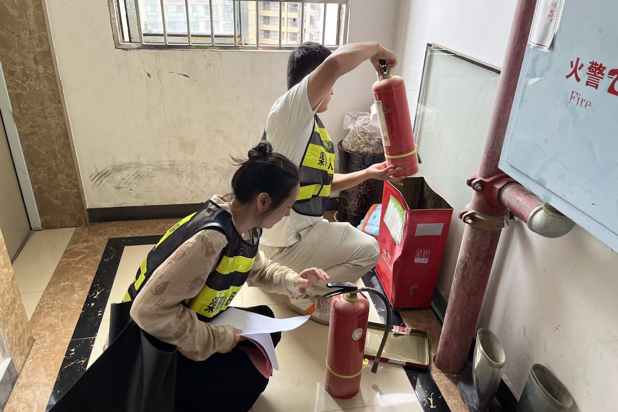 【全县安全生产隐患大排查大整治】渠阳镇：打响“消防安全集中排查整治战”