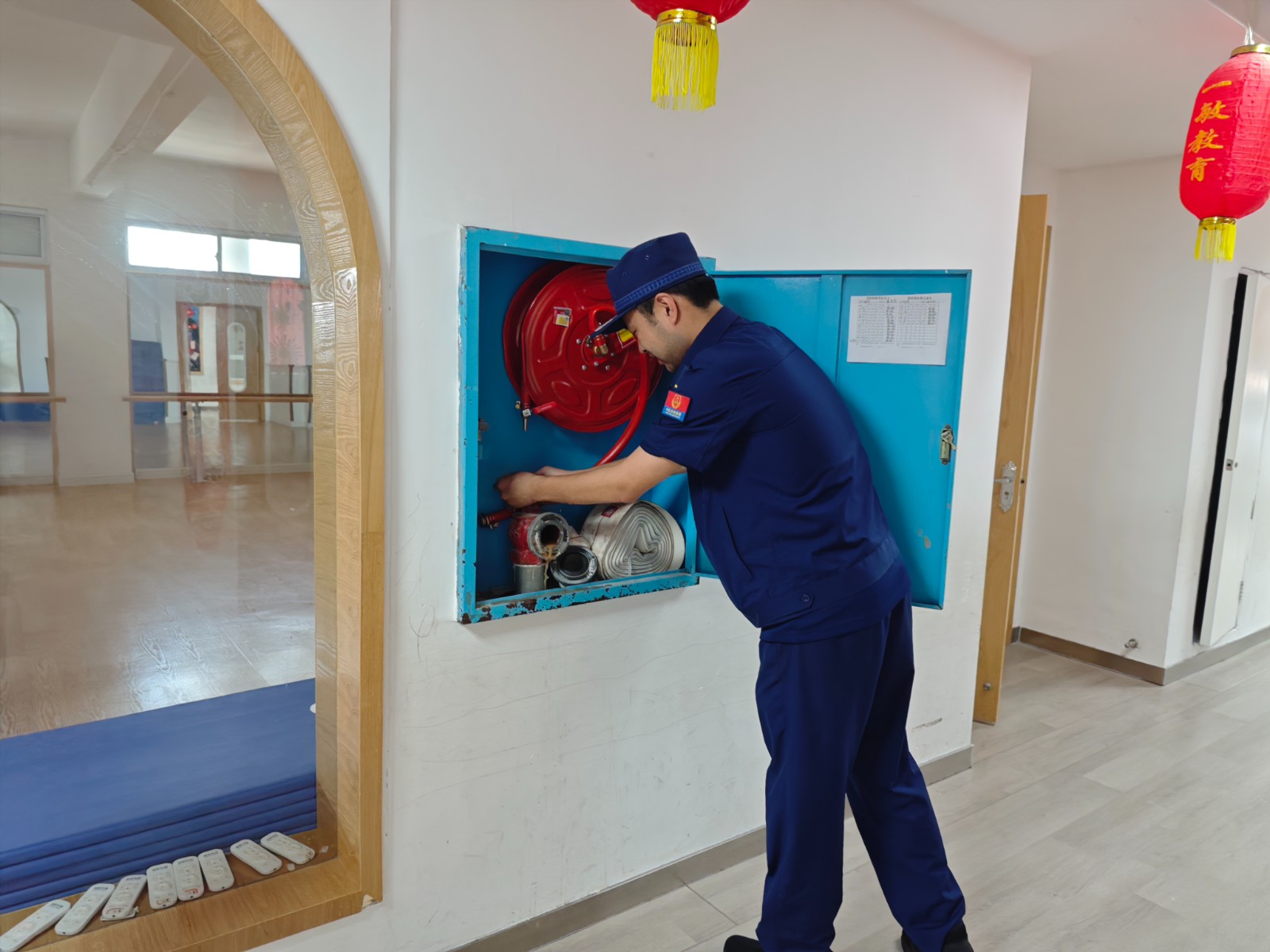 ​【全县安全生产隐患大排查大整治】靖州消防救援局开展消防安全专项检查