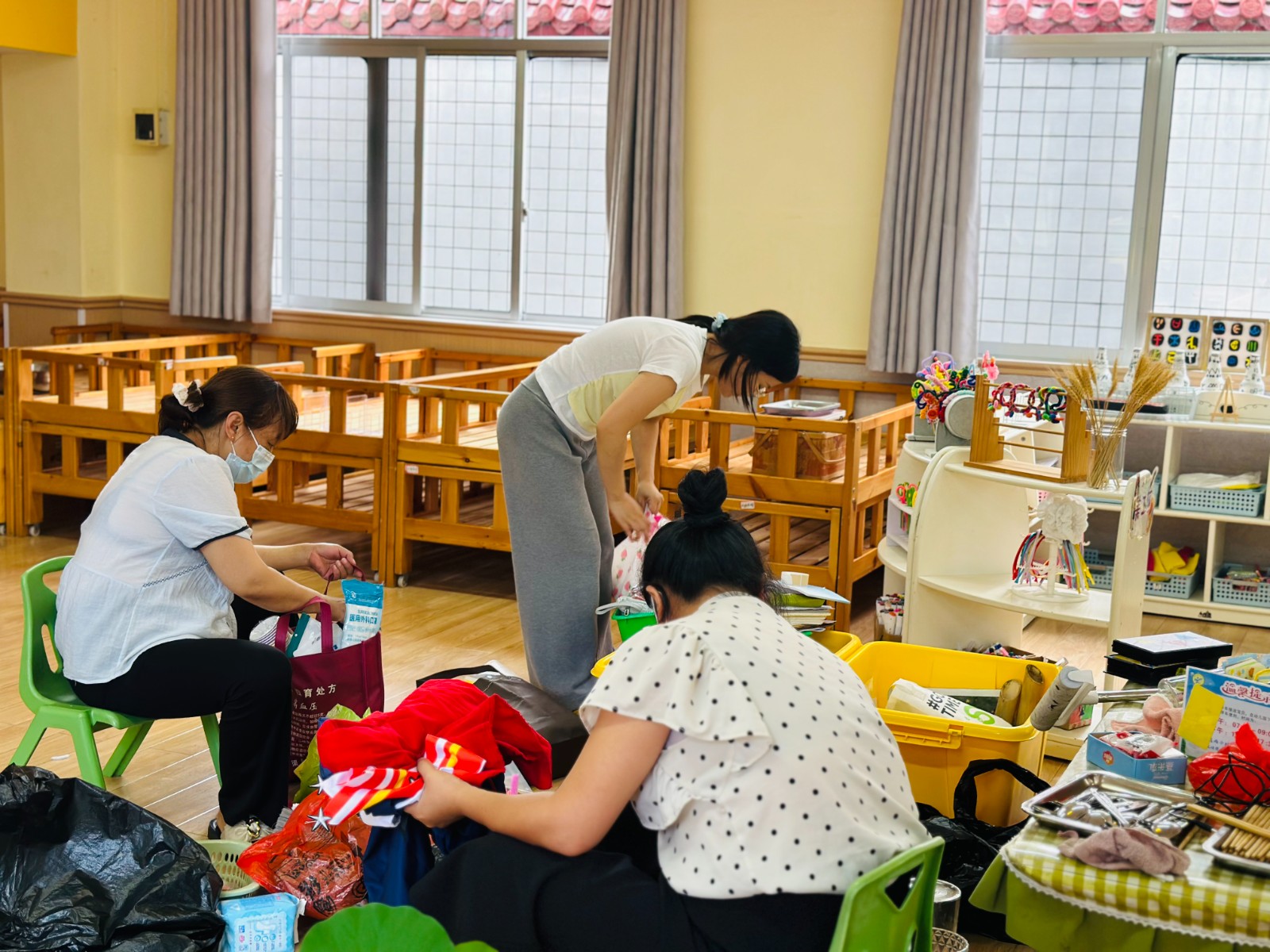 靖州县幼：洁净迎新 护航开学