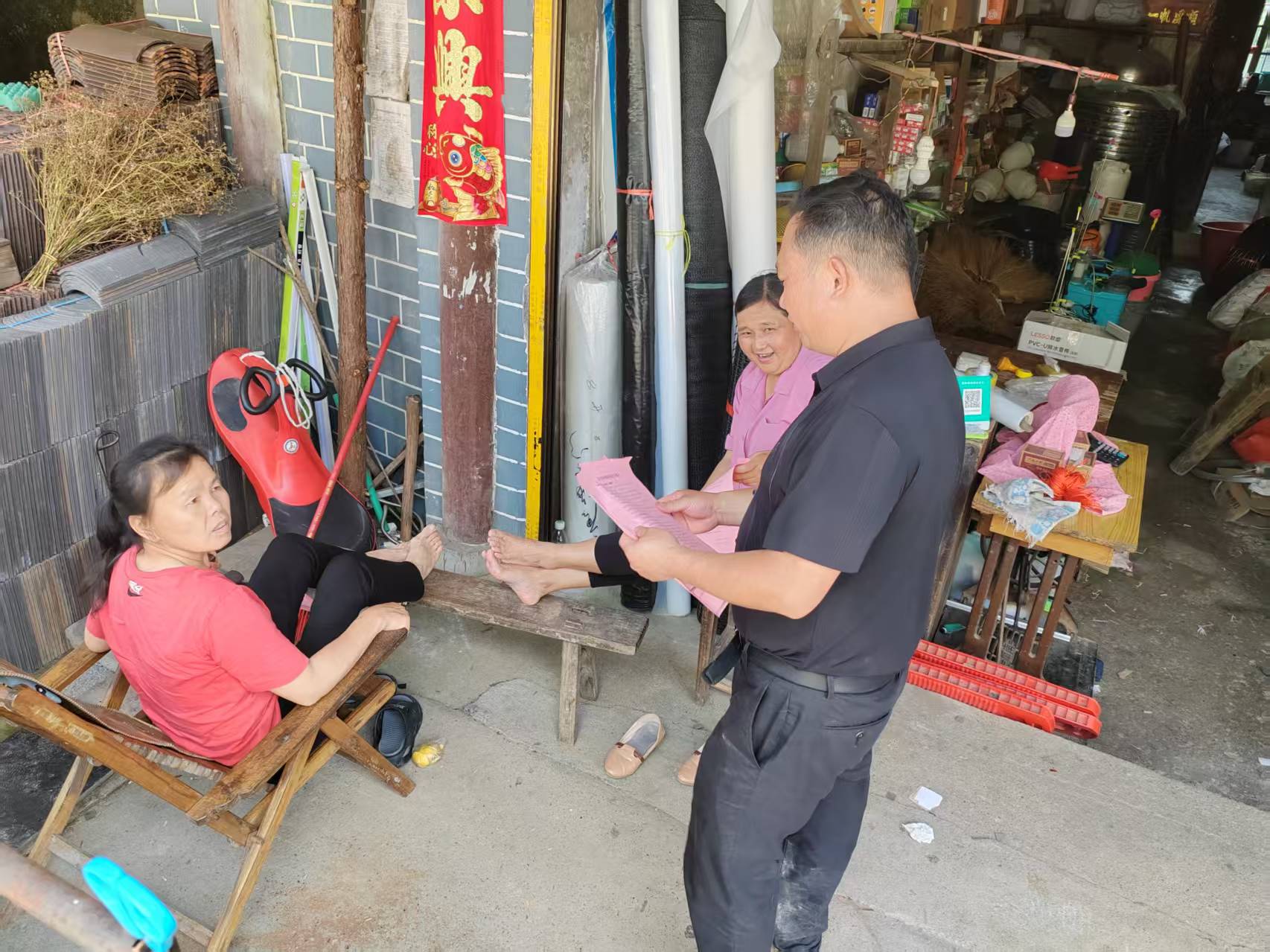 大堡子镇：森防宣传进万家 共织绿色安全网